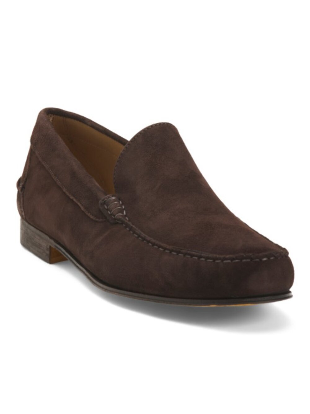 SOLDINI Men's Made In Italy Suede Casual Loafers